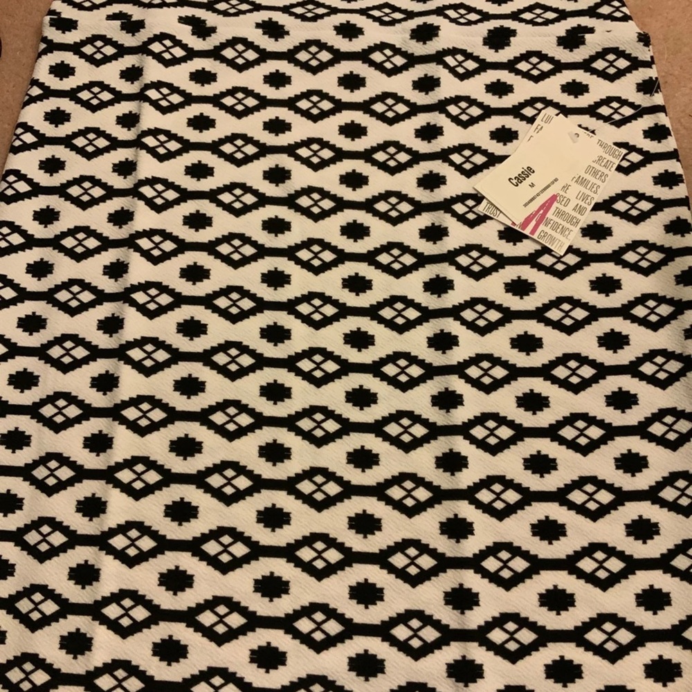 Lot of 2 lularoe cassie skirts , new med